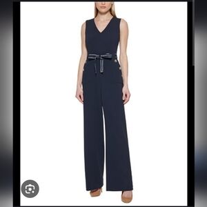 Elegant Navy Jumpsuit
